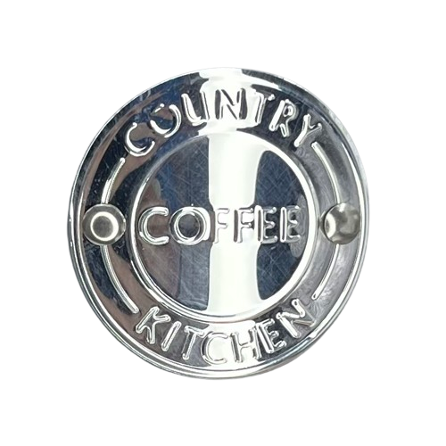 embossed badge丨embossed logo丨round metal badge